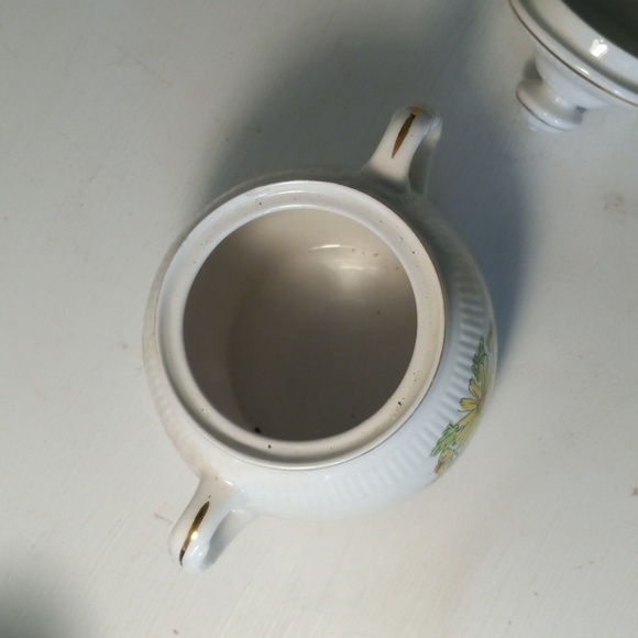 Vintage Strafford England Summertime sunflower 🌻 sugar dish - Picture 4 of 6